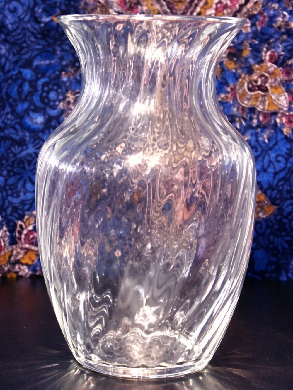 Indiana Glass Clear Elegant Vase